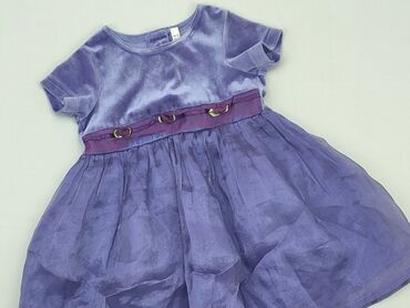 fioletowa koszula do garnituru: Sukienka, George, 1.5-2 lat, 86-92 cm, stan - Bardzo dobry