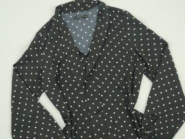 czarne bluzki eleganckie: Блуза жіноча, Mohito, XS, стан - Ідеальний