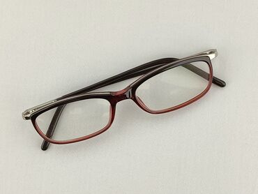 szale mohito: Glasses, Transparent, Rectangular design, condition - Perfect