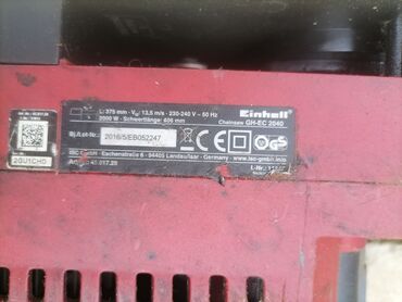 Ostali električni alati: Einhell električna testera Neispravna za delove - Proizvođač: Einhell — 12