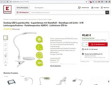 helanke sa kompresijom: Casalux LED lupa lampa sa stalkom i štipaljkom - LED radna lampa sa — 5