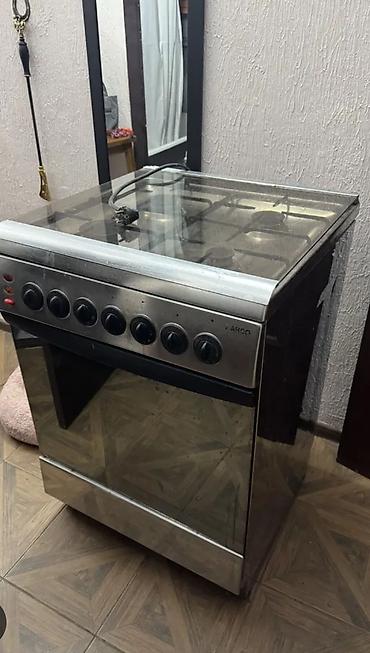 ariston işlenmiş: Mətbəx üçün qaz plitəsi 1) Qaz plitəsi (fristanda dayanan tip) - 4 — 1
