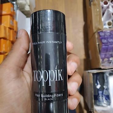 qumin etir: Toppik Hair Building Fibers – Black - Rəng: Qara (Black) - Növ: Saç — 1