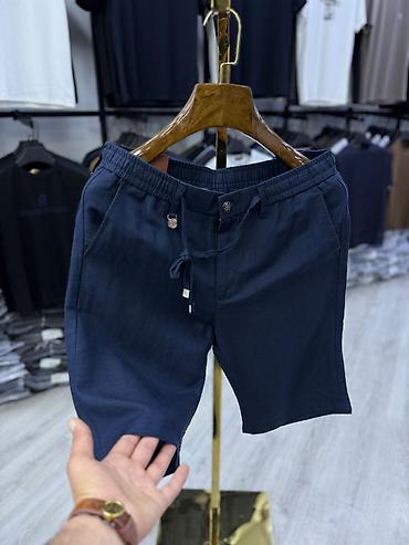 yeni model koftalar: Kişi şortları – yüngül və nəfəsalan parça - Model: klassik düz kəsim — 6