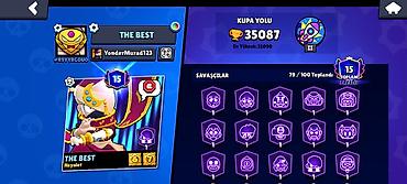 şpist it: Brawl Stars hesabı – yüksək irəliləyişlərlə dolu hazır profil - Kupa — 1