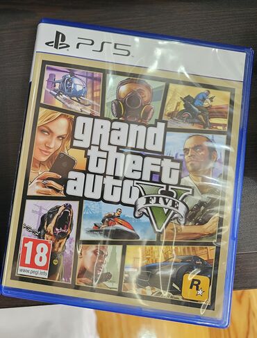 ps5 diskleri: Play station 5 üçün GTA 5 diski. Əla vəziyyətdədir. Barter olunur