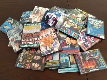 dvd диски фильмы: Видео фильмы (кыргызские,русские,узбекские и песни )