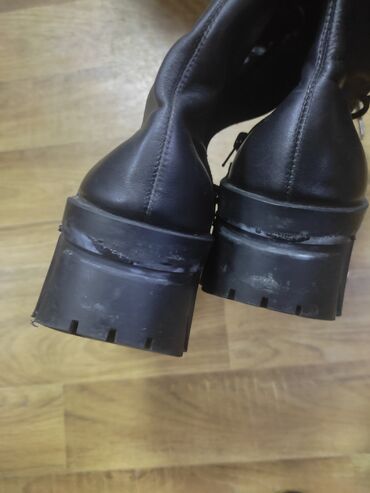 Ботинки: Мужские ботинки, 43, Balenciaga, Б/у, цвет - Черный, Платная доставка — 4