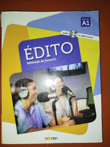 Digər kitablar və jurnallar: Fransız dilini öyrənmək üçün "Édito Méthode de français" dərs vəsaiti