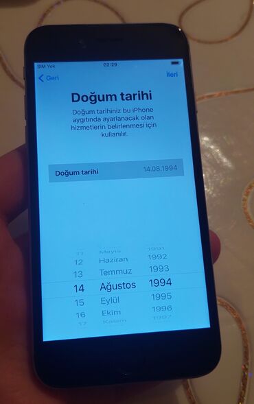 köhnə telefonların alışı: IPhone 6, 64 GB, Gümüşü