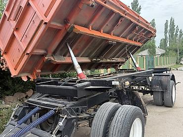 кузов портер 2: Самосвал КАМАЗ 65115 с прицепом-самосвалом - Колесная формула 6x4. - — 8