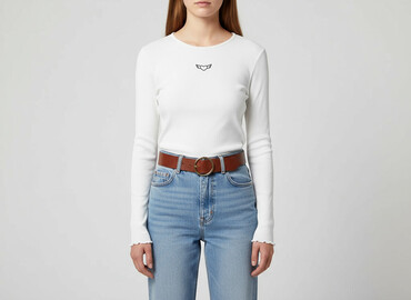 spodnie w serduszka h m: H&M, Bluzka damska, rozmiar XS