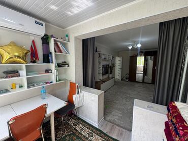 1 комнатные квартиры в бишкеке купить: 1 комната, 32 м², 104 серия, 1 этаж, Евроремонт