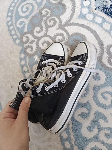 Бесплатно Чёрные кеды Converse Chuck Taylor All Star, высокая модель