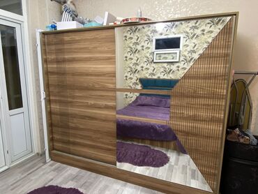 i̇şlənmiş taxta: Yataq otağı dəsti - Dördkünc sürgülü dolab: ağac teksturalı laminat at lalafo.az i̇şlənmiş taxta: Yataq otağı dəsti - Dördkünc sürgülü dolab: ağac teksturalı laminat