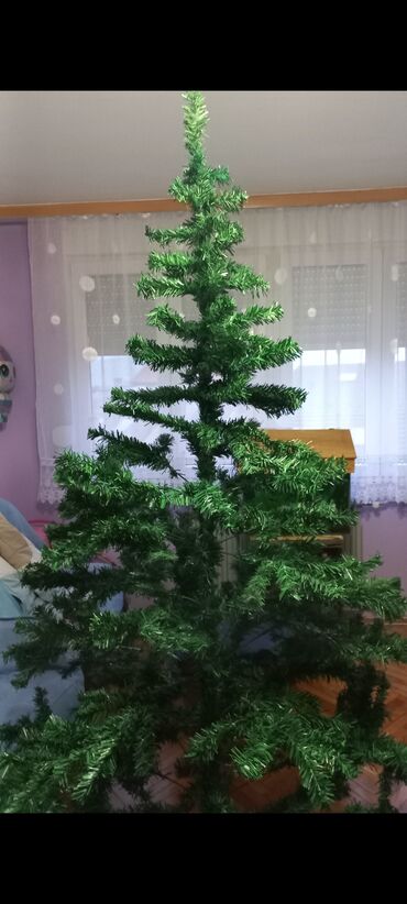 Praznična dekoracija: Jelka, bоја - Zelena, Novo — 5