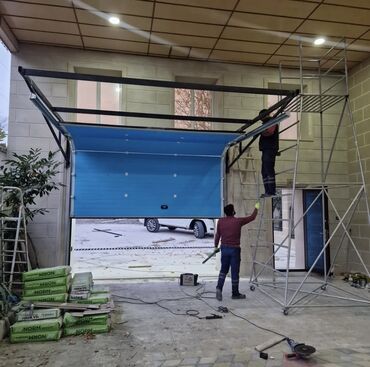 Həyət darvazaları: 🚪 AVTOMATIK Seksional QAPILAR - KEYFIYYƏT VƏ ETİBARLILIQ ZƏMANƏTİ 🎁 — 9