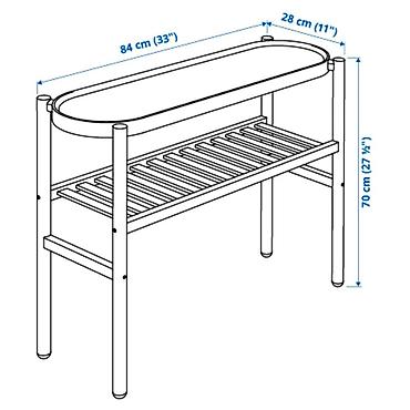 консольный: Подставка для растений IKEA SATSUMAS — стиль, порядок и уют в одном — 9
