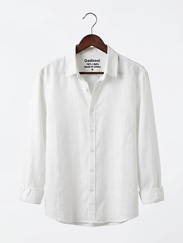 30 de facto sweatshirt: Köynək, M, rəng - Ağ — 1
