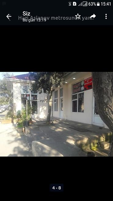 bine kendi: Həzi Aslanov metrosunun yanı. Dörd yol ayrıcı. Yaxın ətrafı obyektlər — 4