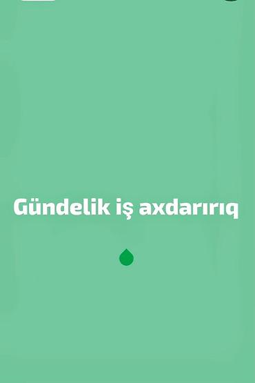 yuk boşaltma işi: Xidmət: Gündəlik iş üçün fəhlə/içiçi dəstək Təsvir: - Qısa müddətli — 1