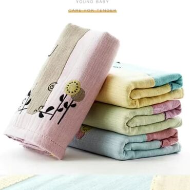 Полотенца: Акция!!!! Люкс качества !!! В наличии муслиновые многослойные — 29