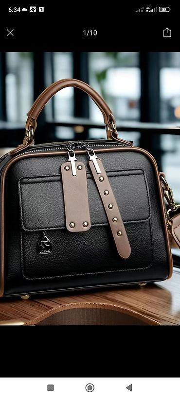 Классические сумки: Классическая сумка, Материал: Экокожа, Регулируемый ремень, Женские — 7