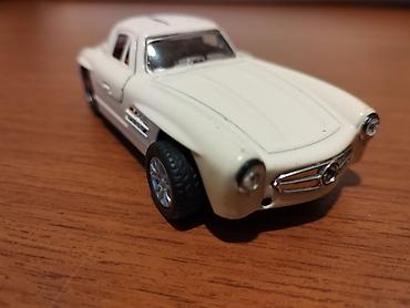mini mercedes: Kolleksiya üçün mini model avtomobil – klassik “gull‑wing” qapılı — 2