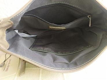Torbe: DAVID JONES Crossbody Tašna - Zlatno Bež * Novo! Original "David — 5