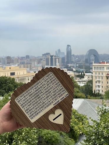 hedef qutusu: Böyük hədəflər planlı qənaətlə başlayır. 💵✨ Bu taxtadan hazırlanmış — 10