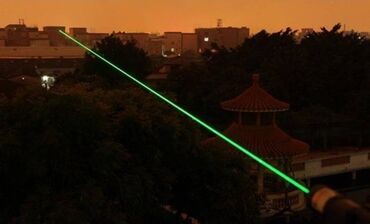 Digər idman və istirahət malları: Lazer i̇şıq 5-10 km –dən öz təsir göstəricisi olan yaşıl lazer ən — 4