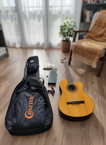 Гитары: Продаю уникальную акустическую гитару Tagima Madrid В комплекте — 1