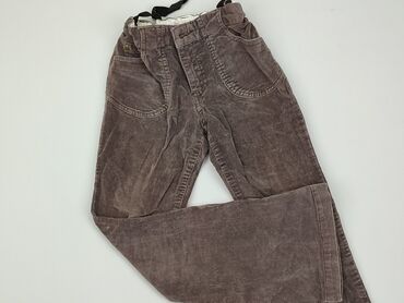 jeansy o kroju mom z efektem podarcia bershka: Spodnie jeansowe, Cherokee, 10 lat, 134/140, stan - Dobry