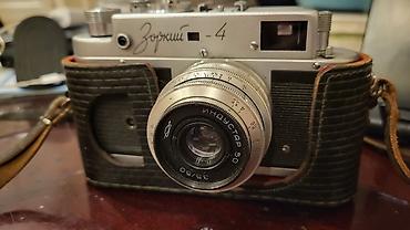 Фото и видеокамеры: Klassik 35mm film fotoaparat – Zorkiy-4 (SSSR istehsalı) — 7