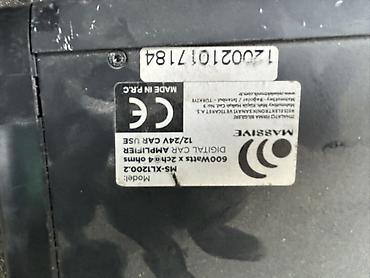 авто эквалайзер: Avto audio sistemi – tam komplekt - Subwoofer: Pioneer Champion — 7