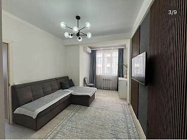 сдается квартира в кара балте: 2 комнаты, 49 м², Кара-Жыгач ж/м 4 этаж — 7