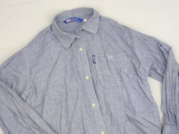 Shirt 8 years, condition - Very good, pattern - Striped, color - Blue