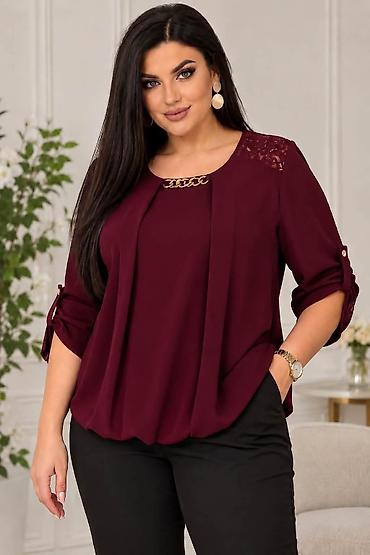 majice za trudnice: 10. Tunika/košulja za punije
XL 2XL 3XL 4XL
Cena : 2.400 dinara H — 2
