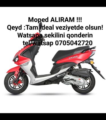 Motosikletlər: Moped aliram