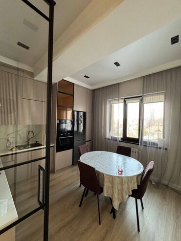 алтын казык ж м: 3 комнаты, 116 м², Элитка, 4 этаж, Евроремонт