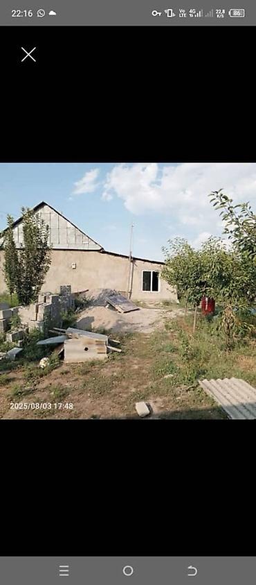 Сдается большой дом: душ внутри, туалет снаружи на новостройке: ближе