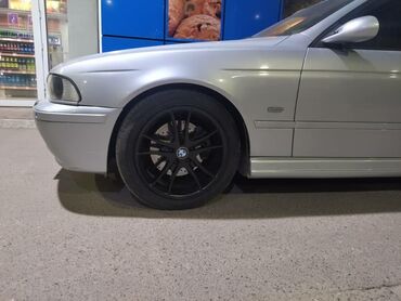 диффузор е39: Передний Бампер BMW 2002 г., Б/у, цвет - Серебристый, Оригинал