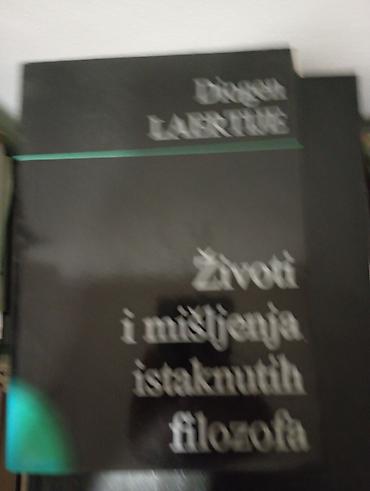 Knjige, audio i video formati: Naslov: Diogen Laertije – Životi i mišljenja istaknutih filozofa — 1