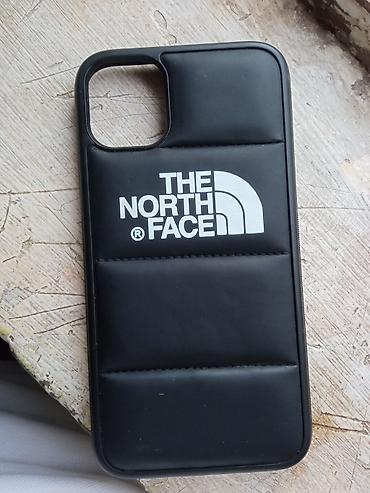 Мобильные телефоны и аксессуары: The North Face brendli telefon örtüyü - Model: iPhone üçün (şəkildəki — 1