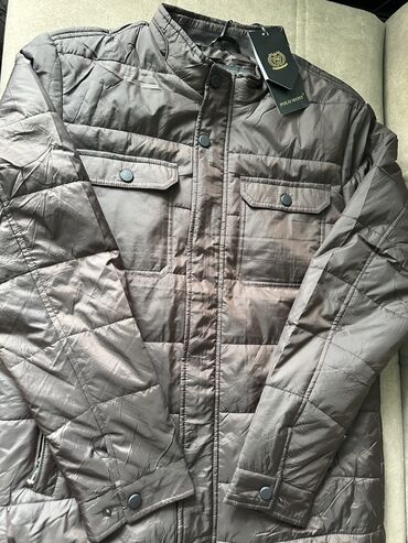 фирменное пальто: Эркектердин курткасы, 5XL (EU 50), Polo Ralph Lauren, Жаңы, түсү - Күрөң