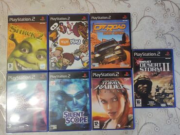 retro oyun konsolu: PlayStation 2 "Original Oyunlar" Hamısın Alana Endirim Edəcəm Ps2