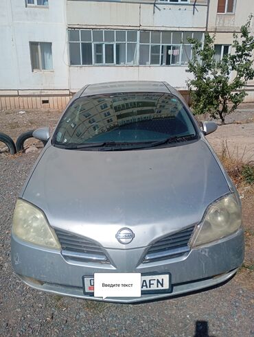 Nissan: Nissan Primera: 2003 г., 0.2 л, Вариатор, Бензин, Седан
