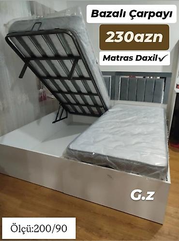 *Yeni ✨ Bazalı Çarpayı (tək nəfərlik) 230Azn* 🔹İstehsal Rusiya