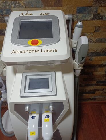 Lazer aparatları: Epilyasiya üçün, Tatto silmə, Fototerapiya üçün, Aleksandrit, Təlim keçirilir