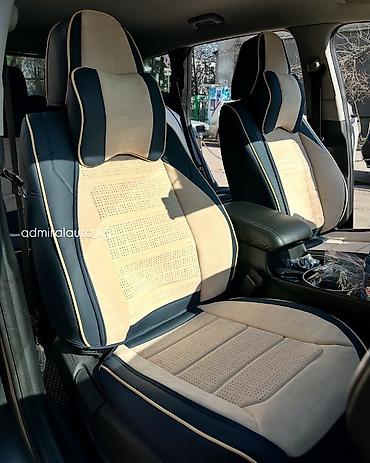 Чехлы и накидки на сиденья: Чехлы Алькантара, С подушкой, цвет - Бежевый, Universal Poliki, Новый, Бесплатная доставка, Платная доставка, Самовывоз — 2